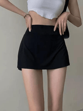 Minifalda de tenis dividida con forro